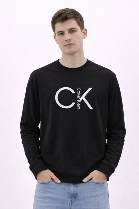 Playera Calvin Klein de Manga Larga para Hombre - Imagen 2