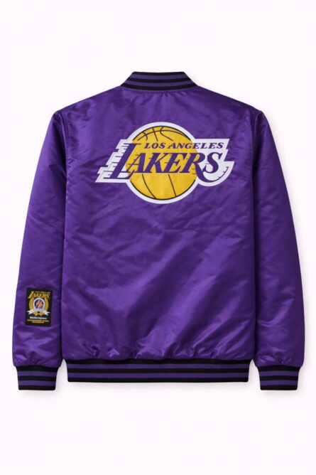 Chamarra Los Angeles Lakers para Hombre Deportiva, Icónica y de Estilo Varsity - Imagen 2
