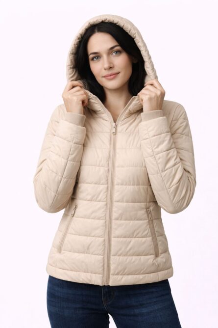 Chamarra Acolchada Reebok para Mujer con Capucha - Imagen 2